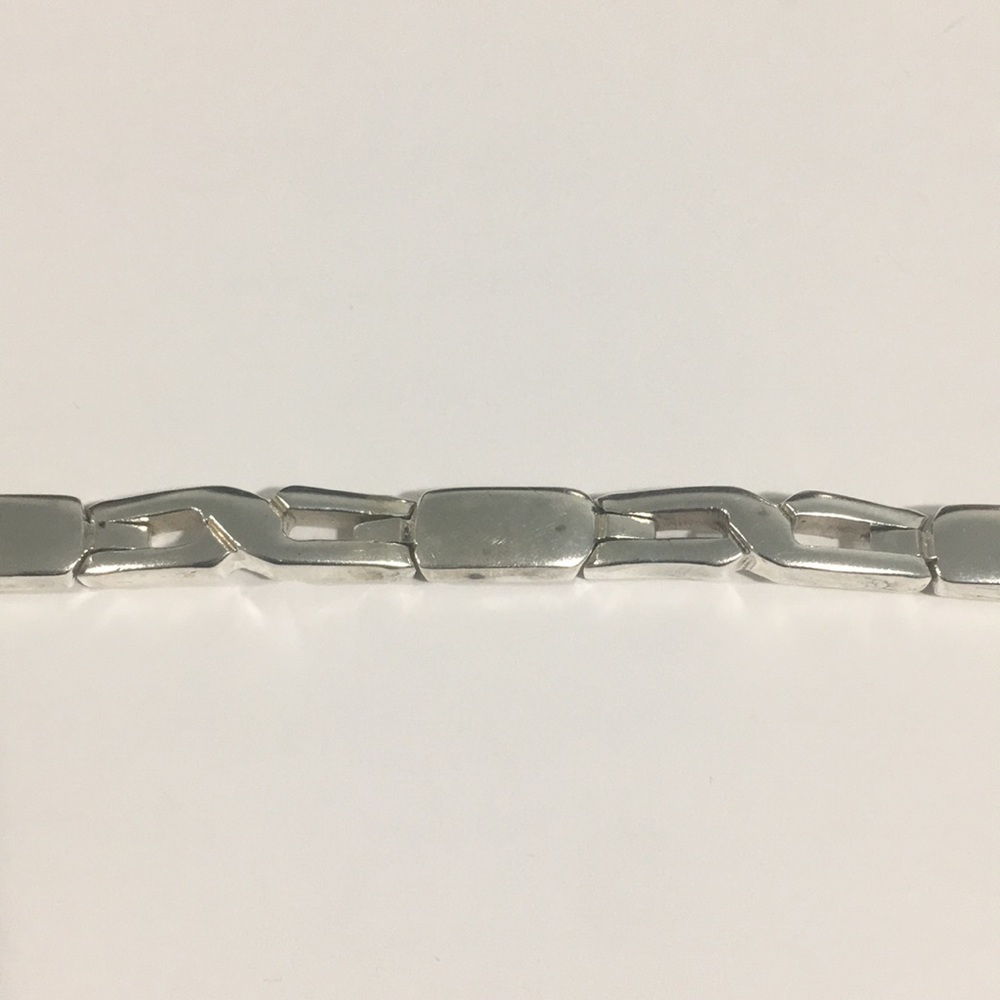 Sterling Silver 925 Solid Bracelet - image 1